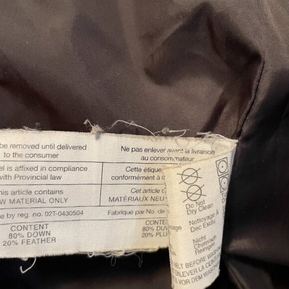 ESPRIT COLLECTION Quilted Down Feather Winter Puffer Belted Green Coat Size 4 - Picture 12 of 12